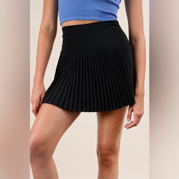 Very J Dresses & Skirts - VERY J Pleated Activewear Skirt with Shorts Inside